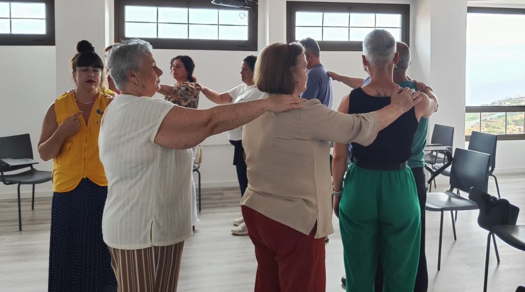Sesion de mindfulness para personas cuidadoras