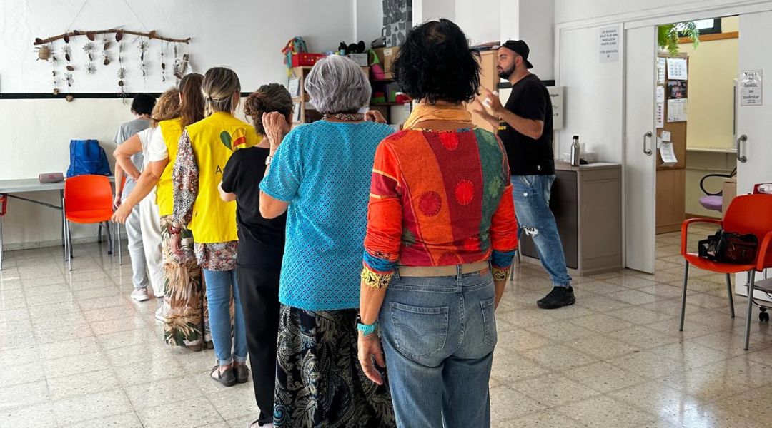 Taller de teatro con personas cuidadoras
